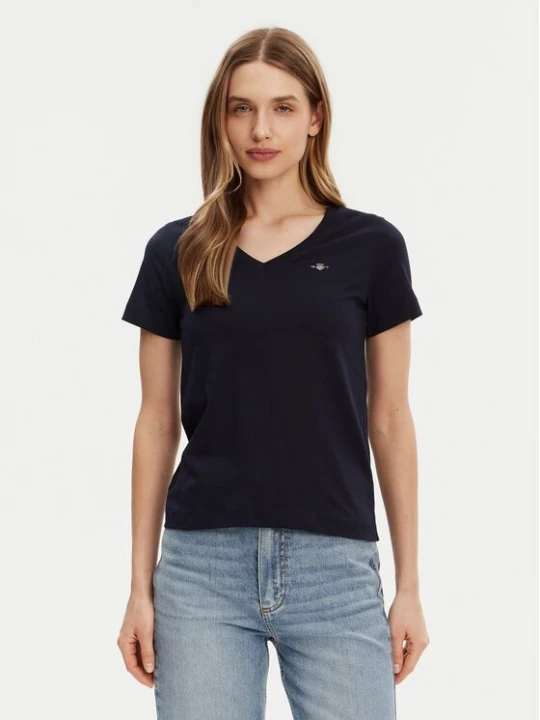 Obrázek produktu Gant T-Shirt Shield 4200750 Tmavomodrá Regular Fit