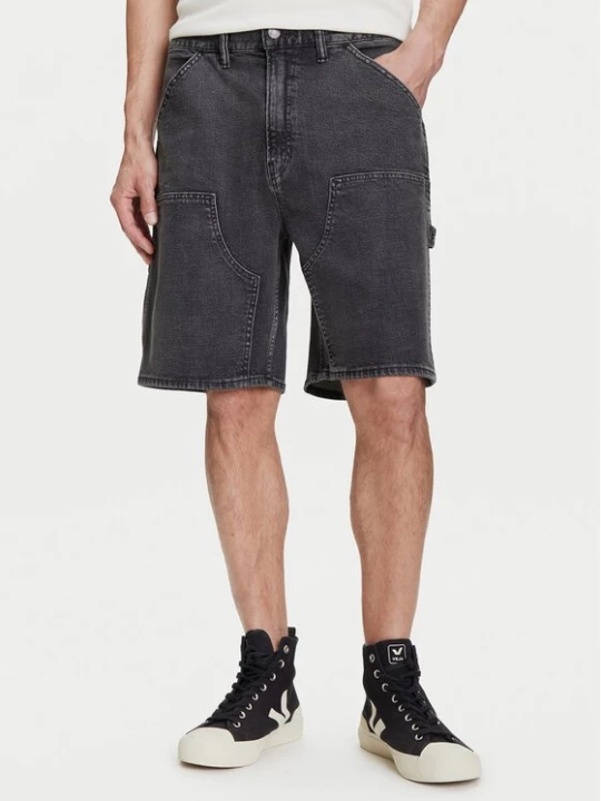 Obrázek produktu Gap Džínové šortky 767488 Černá Relaxed Fit