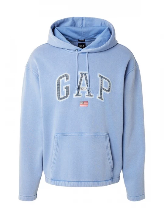 Obrázek produktu GAP Mikina 'BRANNAN' marine modrá / světlemodrá / červená / bílá