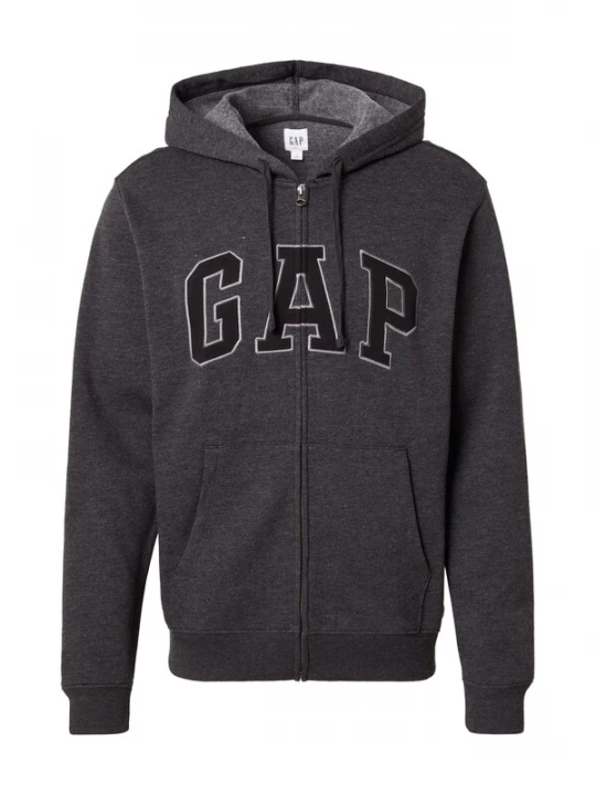 Obrázek produktu GAP Mikina 'HERITAGE' antracitová / světle šedá / černá