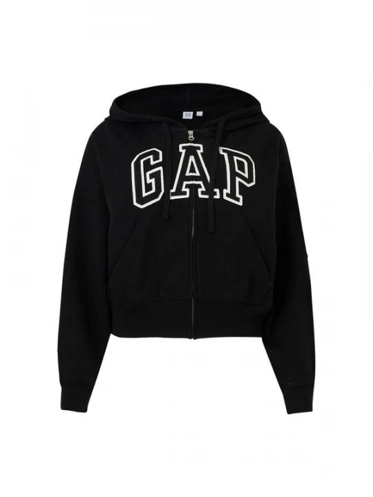 Obrázek produktu GAP Mikina 'HERITAGE' černá / bílá