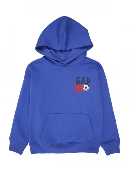 Obrázek produktu GAP Mikina 'HERITAGE' modrá / marine modrá / červená / bílá