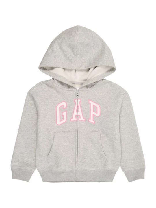 Obrázek produktu GAP Mikina 'HERITAGE'  šedý melír / růžová / pitaya