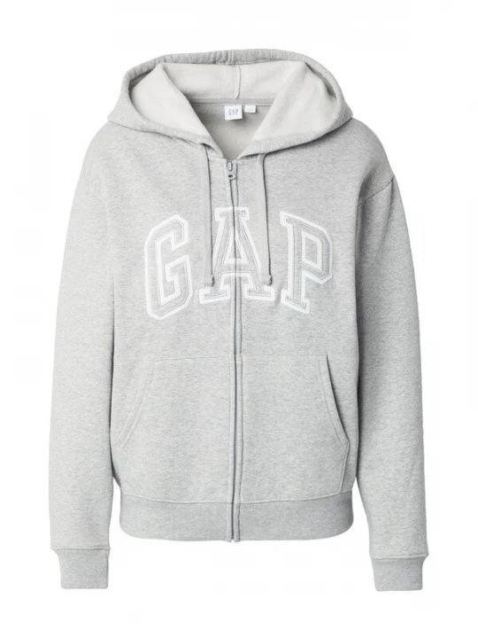 Obrázek produktu GAP Mikina 'Heritage' světle šedá / bílá