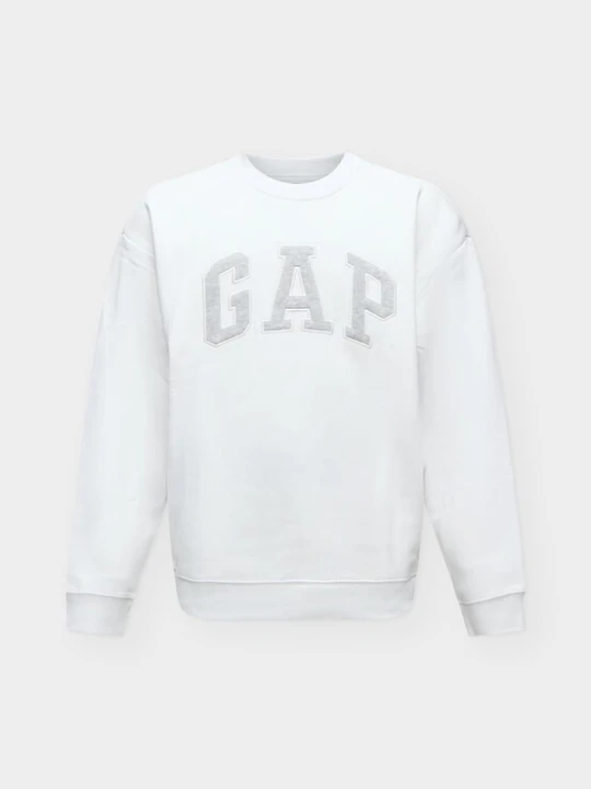 Obrázek produktu GAP Mikina 'HERITAGE' světle šedá / bílá
