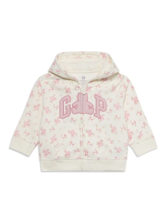 Obrázek produktu GAP Mikina khaki / růžová / přírodní bílá