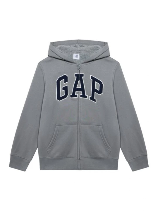 Obrázek produktu GAP Mikina šedá / černá / bílá