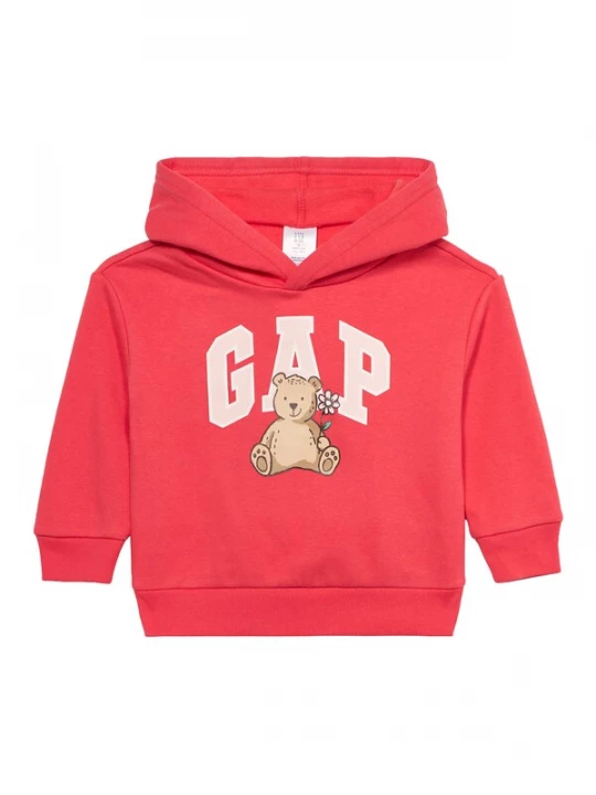 Obrázek produktu GAP Mikina světle hnědá / malinová / růže / černá