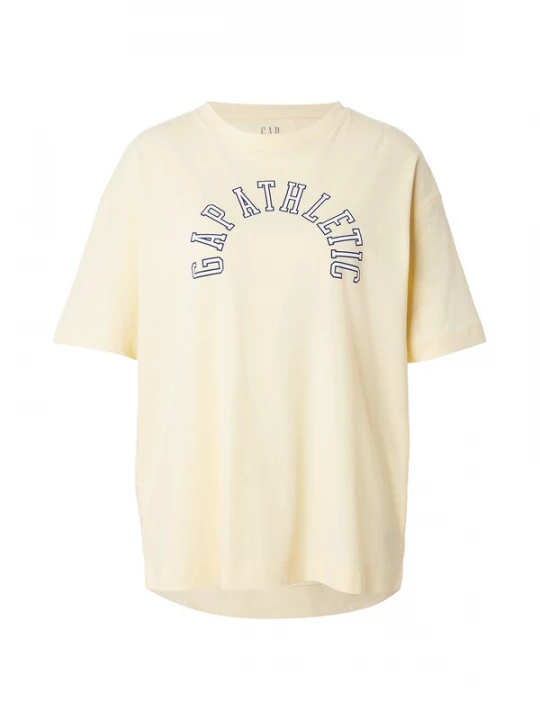 Obrázek produktu GAP Oversized tričko světle žlutá / černá / bílá