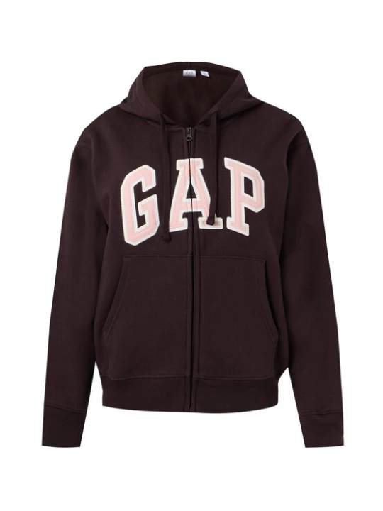 Obrázek produktu Gap Petite Mikina 'HERITAGE' čokoládová / bílá