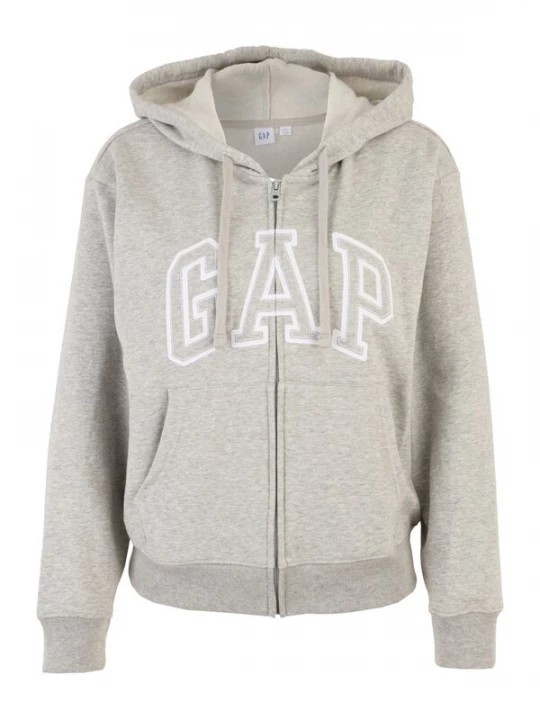 Obrázek produktu Gap Petite Mikina 'HERITAGE' šedá / bílá