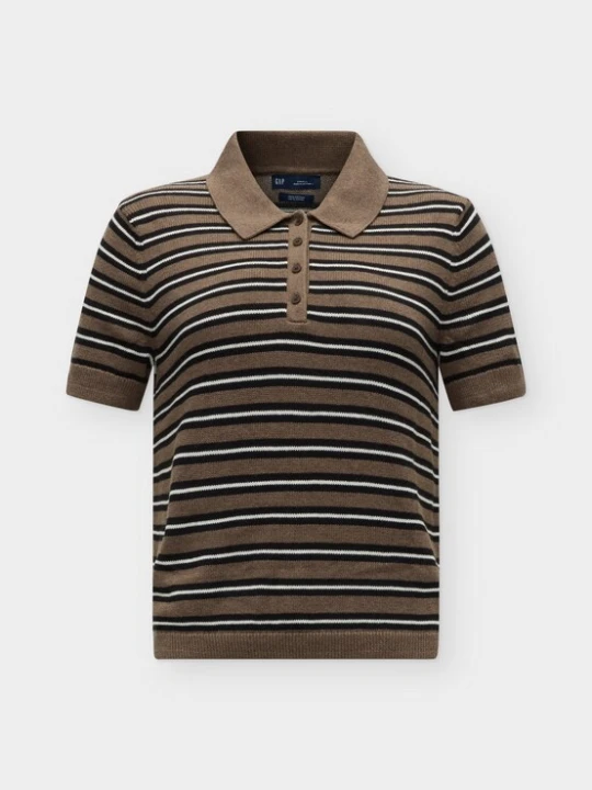 Obrázek produktu GAP Svetr hnědá / černá / offwhite
