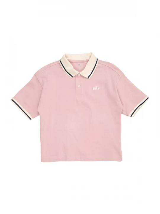 Obrázek produktu GAP Tričko krémová / růžová / černá