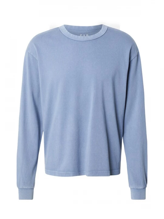 Obrázek produktu GAP Tričko 'LS HVY CROP TEE' světlemodrá