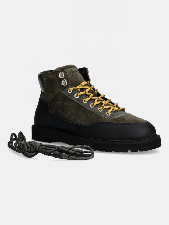 Obrázek produktu Garment Project Kožené trapery GARMENT PROJECT Olaf Lace-Up Boot zelená