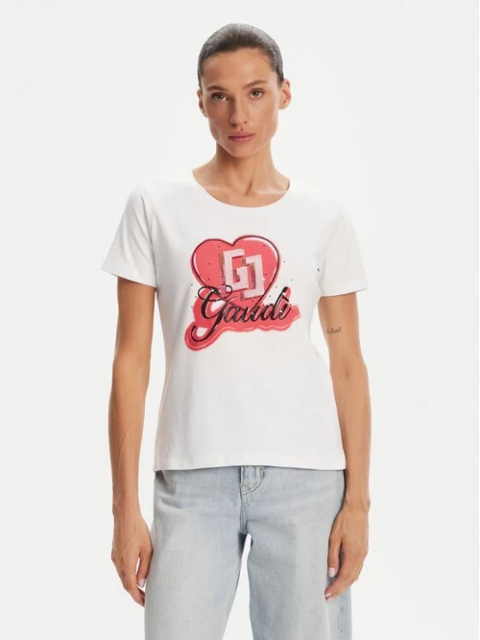 Obrázek produktu Gaudi T-Shirt 511BD64037 Bílá Regular Fit