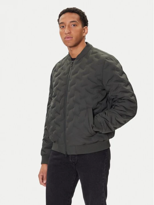 Obrázek produktu Geox Bunda bomber Spherica M5628R T3271 F3251 Šedá Regular Fit
