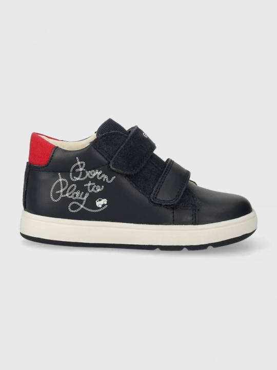 Obrázek produktu Geox Dětské kožené sneakers boty BIGLIA námořnická modř