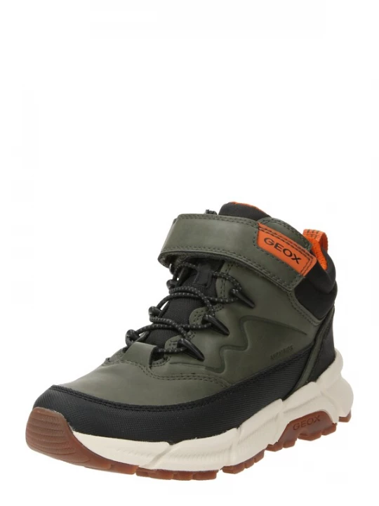 Obrázek produktu GEOX Kozačky 'Flexyper'  khaki / oranžová / černá