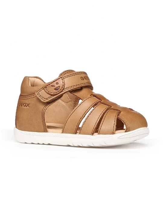 Obrázek produktu Geox sandály dětské kožené SANDAL MACCHIA hnědá
