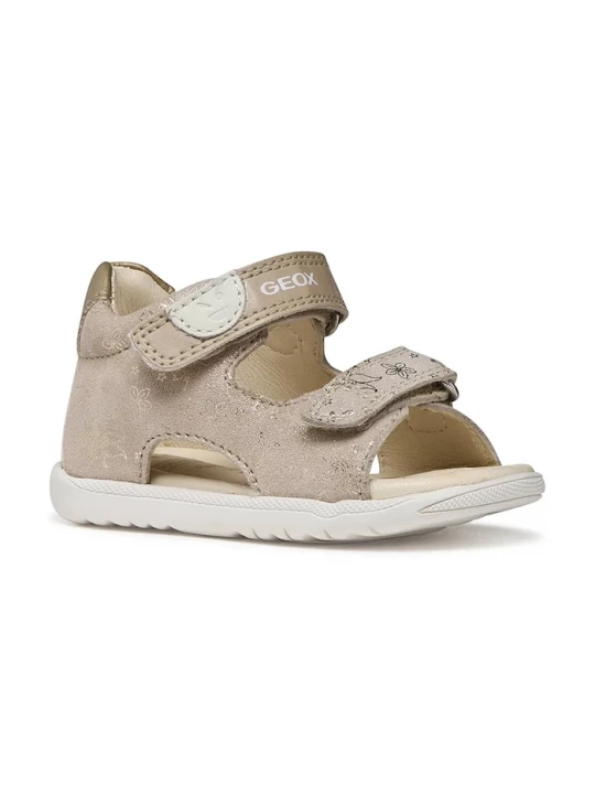 Obrázek produktu Geox sandály dětské kožené SANDAL MACCHIA zlatá