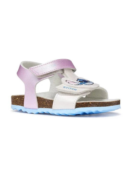 Obrázek produktu Geox sandály s odkrytými prsty dětské SANDAL CHALKI x Lilo & Stitch fialová