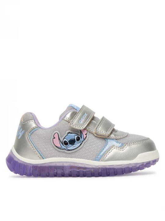 Obrázek produktu Geox Sneakersy B Lightyloo Girl B6561C 0AJAS C1316 Stříbrná