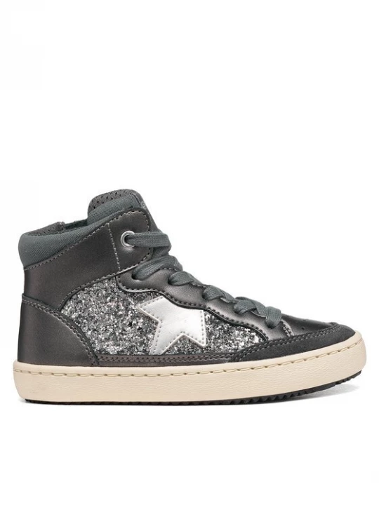 Obrázek produktu Geox Sneakersy J Kalispera Girl J664GB 0NFEW C9002 D Tmavě stříbrná