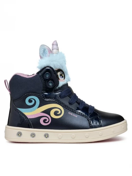 Obrázek produktu Geox Sneakersy J Skylin Girl J468WA 0NFBH C4243 D Tmavomodrá