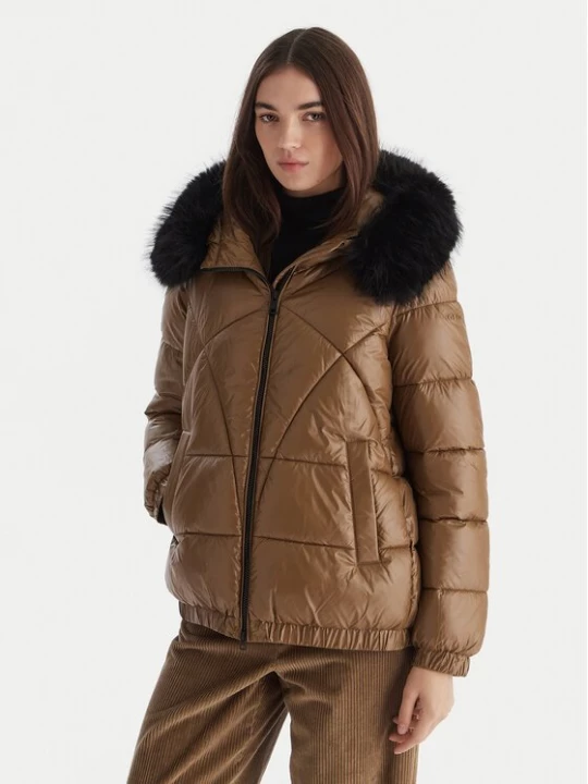 Obrázek produktu Geox Zimní bunda Backsie W5628S T3121 F5212 Hnědá Oversize