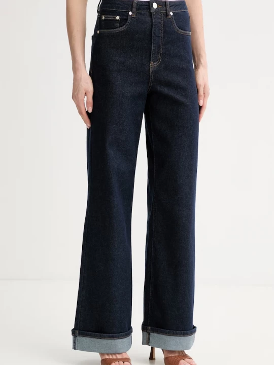 Obrázek produktu Gestuz wide leg džíny dámské námořnická modř