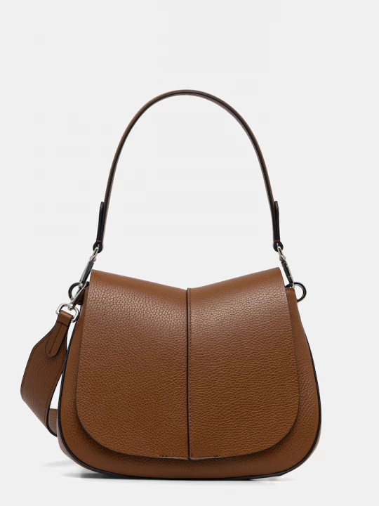 Obrázek produktu Gianni Chiarini crossbody kabelka dámská kožená HELENA ROUND hnědá