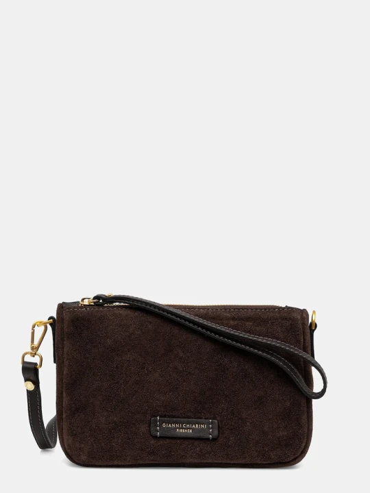 Obrázek produktu Gianni Chiarini crossbody kabelka dámská semišová NORA POUCH hnědá