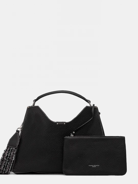Obrázek produktu Gianni Chiarini Kožená kabelka Gianni Chiarini černá
