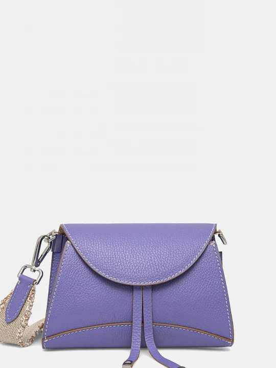 Obrázek produktu Gianni Chiarini Kožená kabelka Gianni Chiarini MARGOT fialová