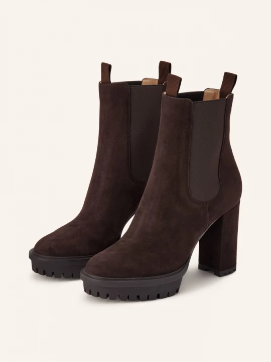 Obrázek produktu Gianvito Rossi Chelsea Boty Barry tmavě hnědá