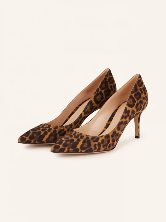 Obrázek produktu Gianvito Rossi Lodičky Gianvito 70 koňaková / tmavě hnědá