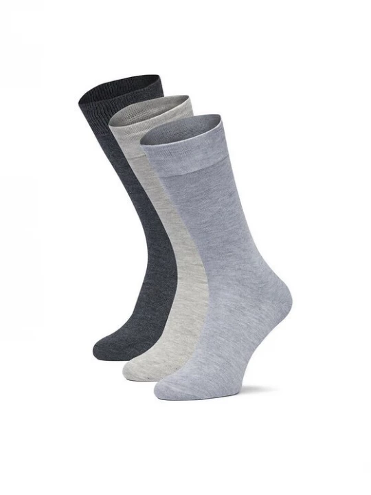 Obrázek produktu GINO ROSSI Dlouhé ponožky CEO_AS_GR_01_W_AW26 (3-PACK). Šedá