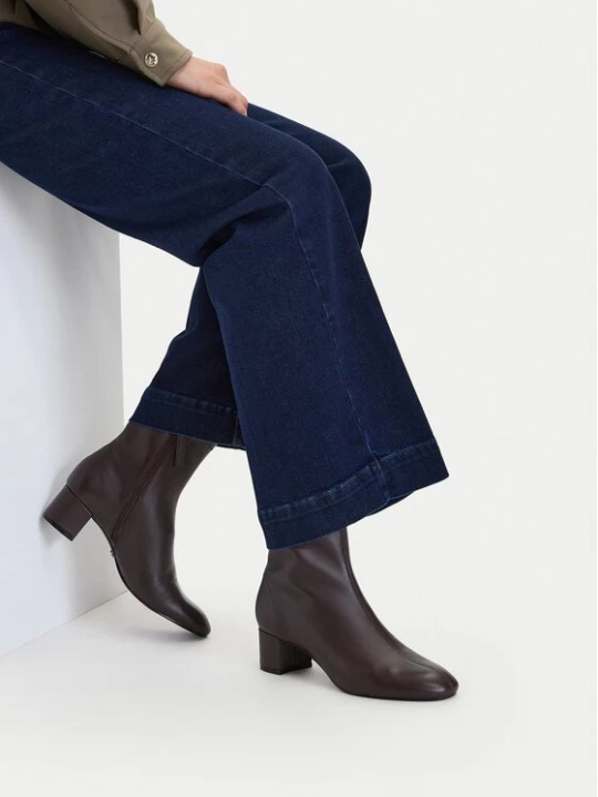 Obrázek produktu GINO ROSSI Polokozačky C-TS6317-01 Tmavě hnědá