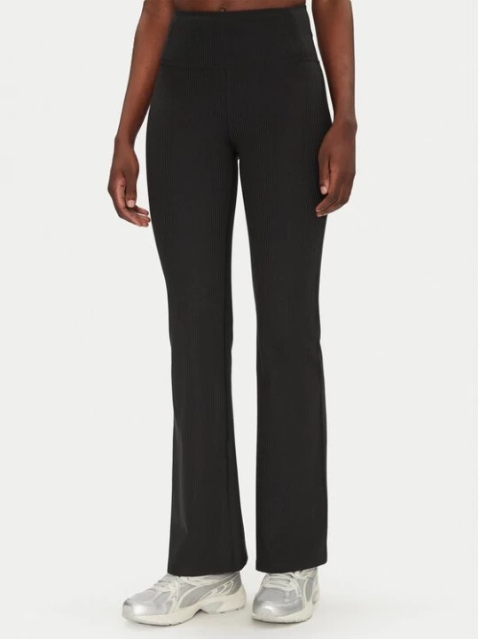 Obrázek produktu Girlfriend Collective Legíny Rib Flare 4038RIB Černá Slim Fit