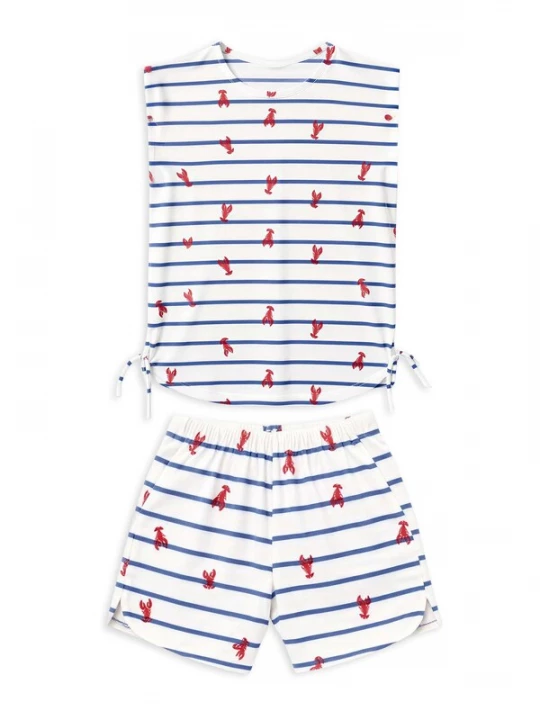 Obrázek produktu Gisela Pyžamo námořnická modř / červená / offwhite