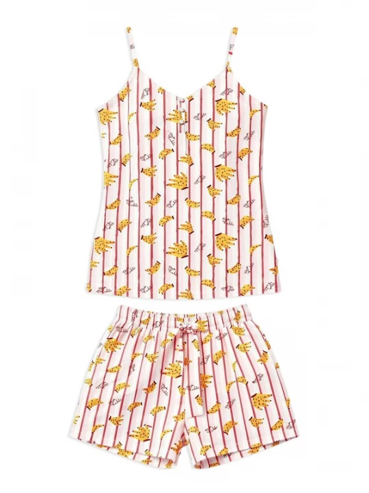 Obrázek produktu Gisela Pyžamo oranžová / červená / offwhite