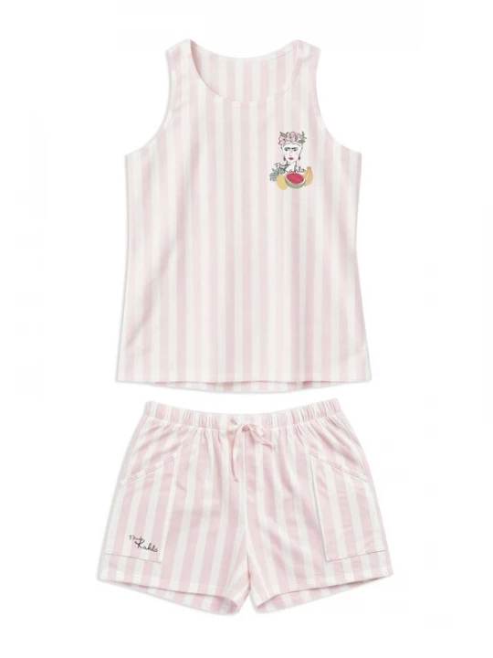 Obrázek produktu Gisela Pyžamo pink / offwhite