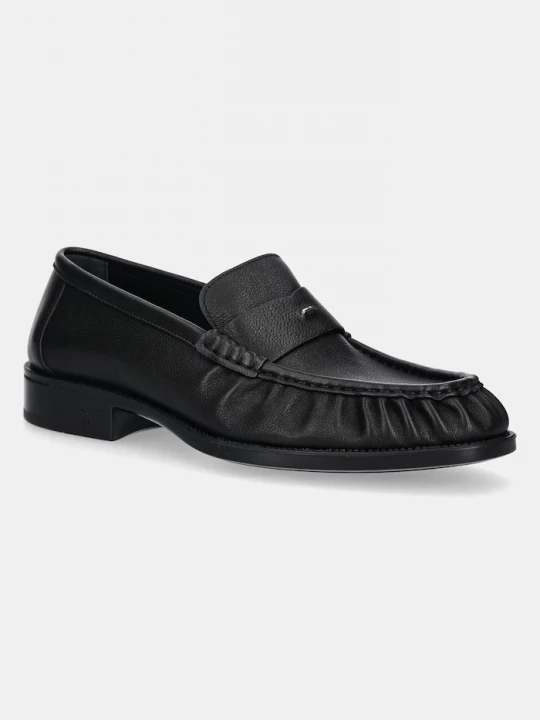 Obrázek produktu Giuseppe Zanotti Kožené mokasíny Giuseppe Zanotti Sorrento černá