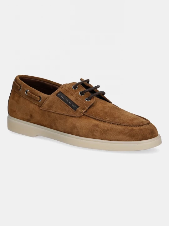 Obrázek produktu Giuseppe Zanotti Semišové polobotky Giuseppe Zanotti Berth hnědá