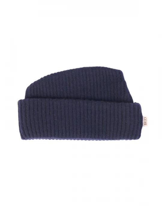 Obrázek produktu GOBI Cashmere Čepice 'Unisex Cashmere Grandpa Hat' námořnická modř