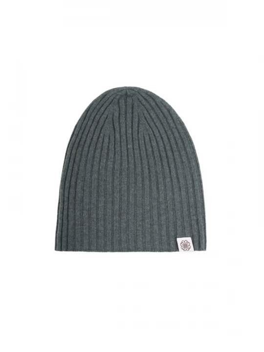 Obrázek produktu GOBI Cashmere Čepice 'Unisex Cashmere Rib Knit Hat' šedá džínová
