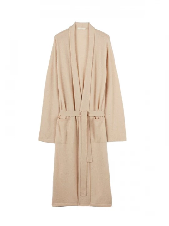 Obrázek produktu GOBI Cashmere Dlouhý župan 'Men's Cashmere Robe' béžová