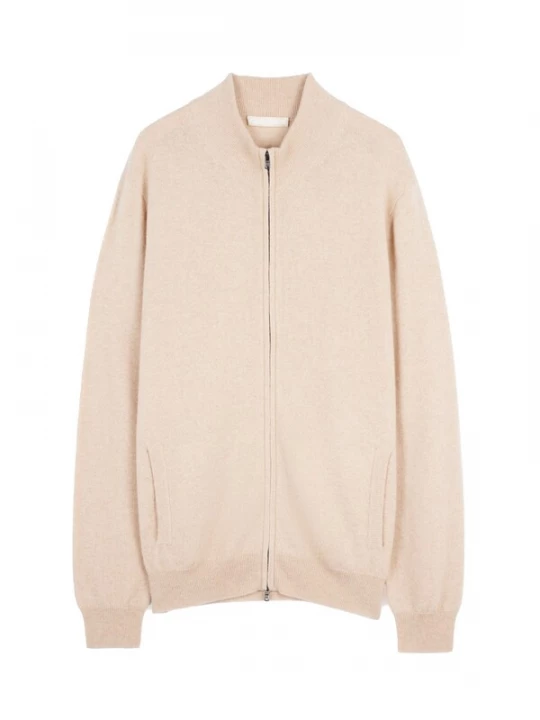 Obrázek produktu GOBI Cashmere Kardigan 'Men's Essential Full-Zip Cashmere Cardigan' béžová