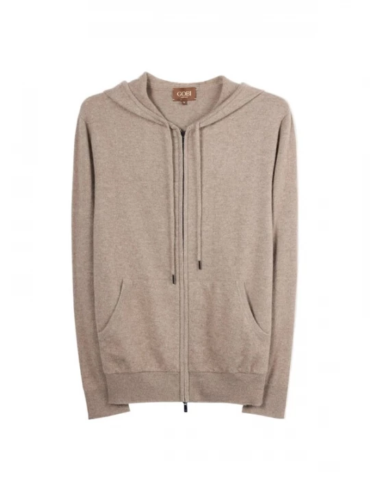Obrázek produktu GOBI Cashmere Mikina šedobéžová